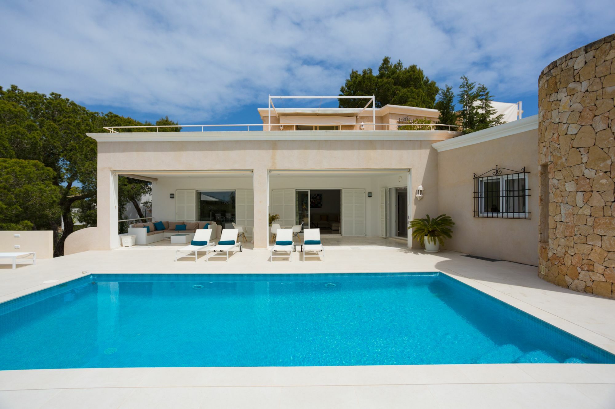 Villa Diane Santa Eularia des Riu Exteriér fotografie